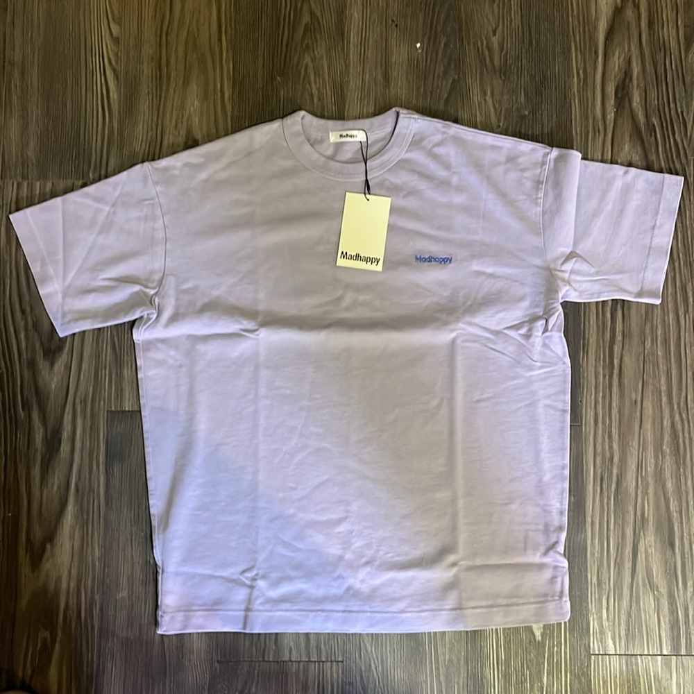 NWT Madhappy classics heavy jersey tee purple